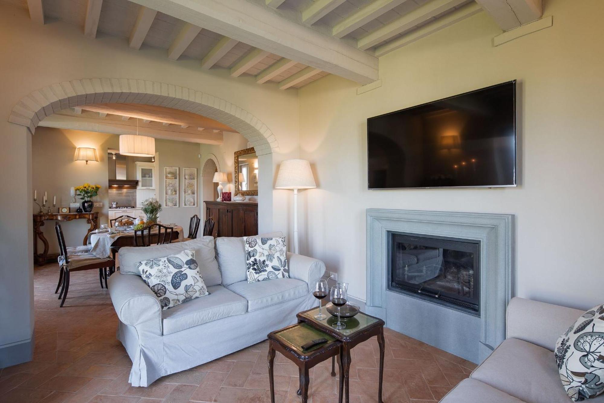 Villa Chiara Cortona Exteriér fotografie