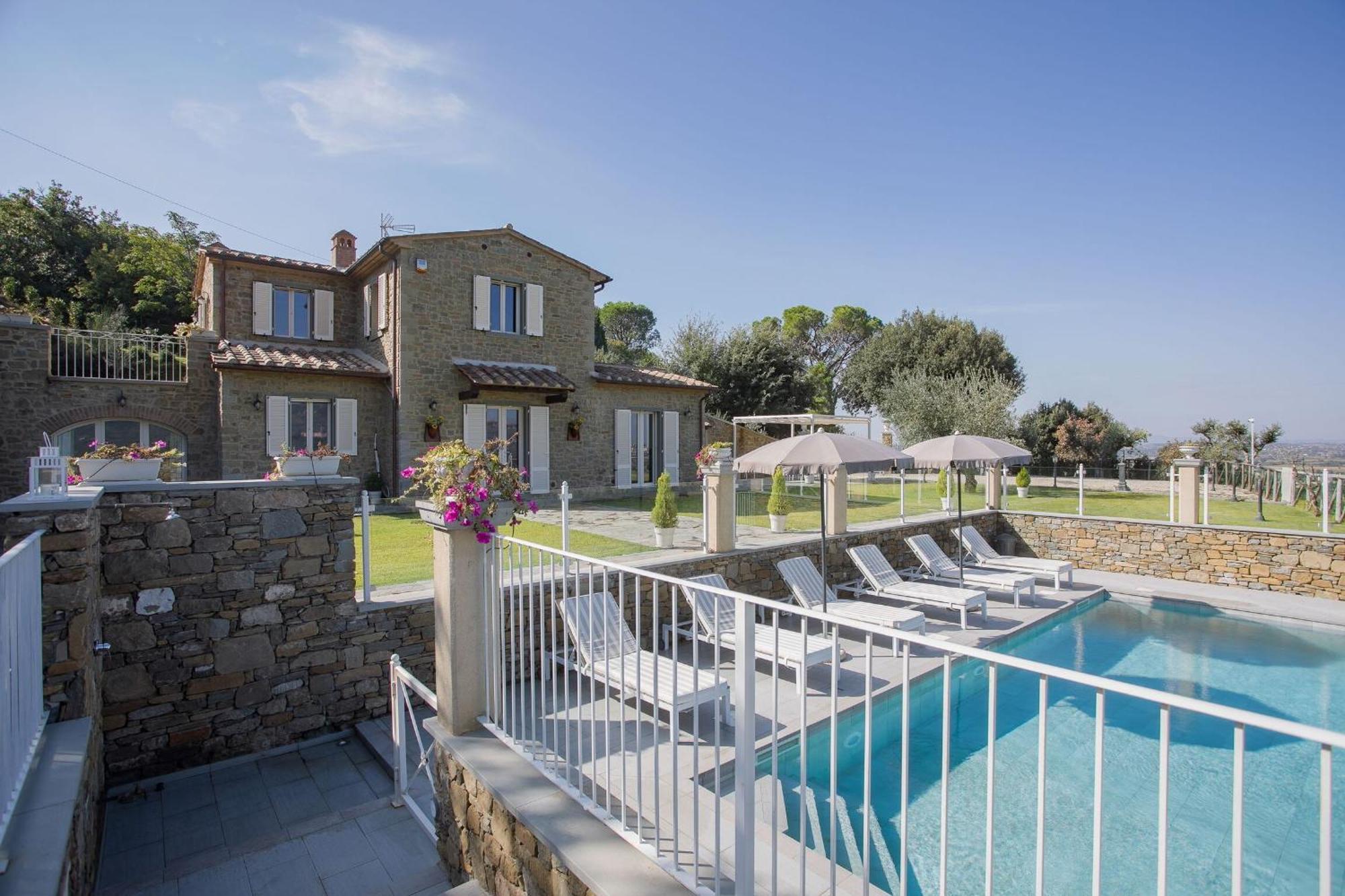 Villa Chiara Cortona Exteriér fotografie